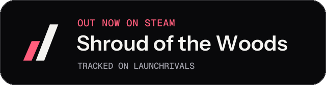 Dark launch badge for Shroud of the Woods