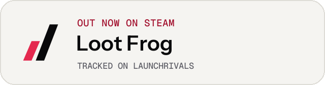 Light launch badge for Loot Frog