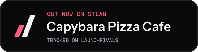 Dark launch badge for Capybara Pizza Cafe