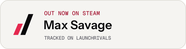 Light launch badge for Max Savage