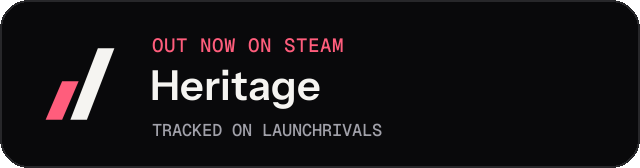 Dark launch badge for Heritage