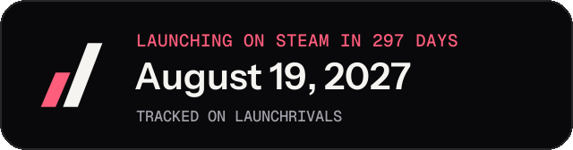 Dark launch badge for Voidshift