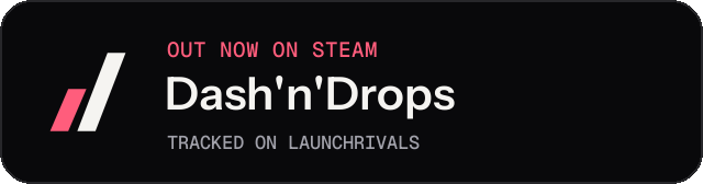 Dark launch badge for Dash'n'Drops
