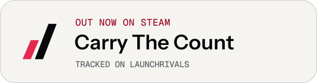 Light launch badge for Carry The Count