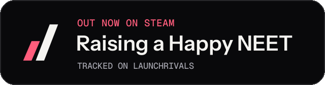 Dark launch badge for Raising a Happy NEET