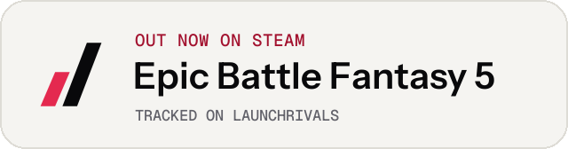 Light launch badge for Epic Battle Fantasy 5
