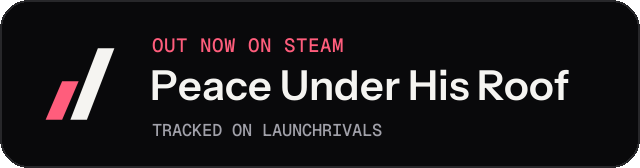 Dark launch badge for Peace Under His Roof