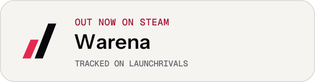 Light launch badge for Warena