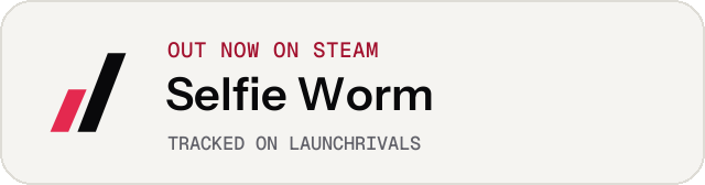 Light launch badge for Selfie Worm