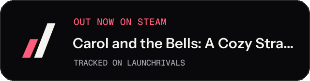 Dark launch badge for Carol and the Bells: A Cozy Strategy Game