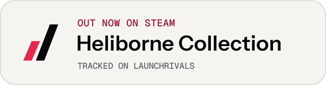 Light launch badge for Heliborne Collection