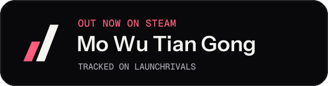 Dark launch badge for Mo Wu Tian Gong