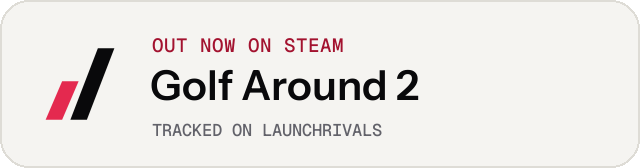 Light launch badge for Golf Around 2