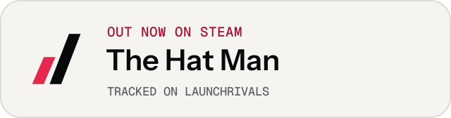 Light launch badge for The Hat Man