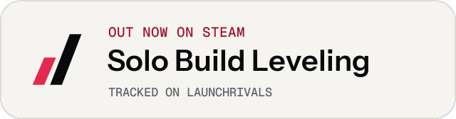Light launch badge for Solo Build Leveling