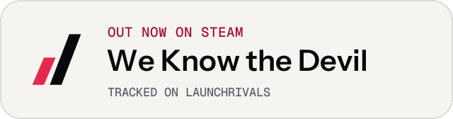 Light launch badge for We Know the Devil