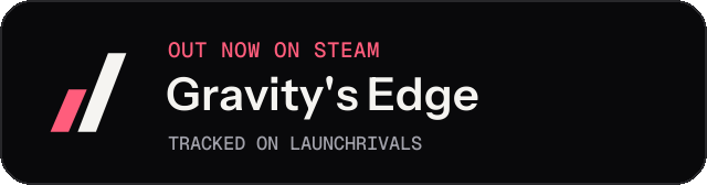Dark launch badge for Gravity's Edge