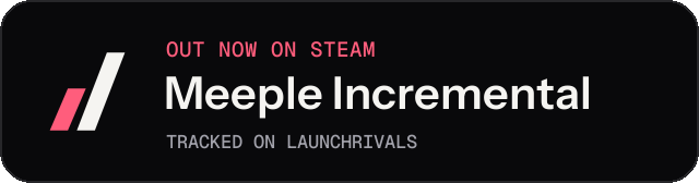 Dark launch badge for Meeple Incremental