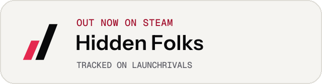Light launch badge for Hidden Folks