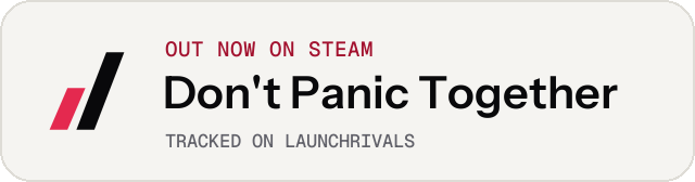 Light launch badge for Don't Panic Together