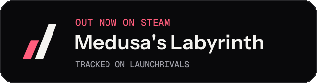 Dark launch badge for Medusa's Labyrinth