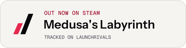 Light launch badge for Medusa's Labyrinth