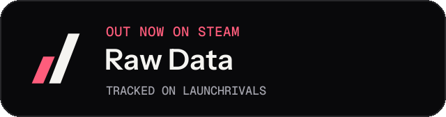 Dark launch badge for Raw Data