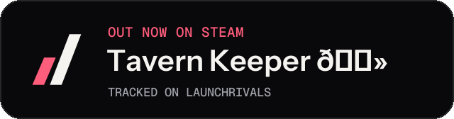 Dark launch badge for Tavern Keeper 🍻