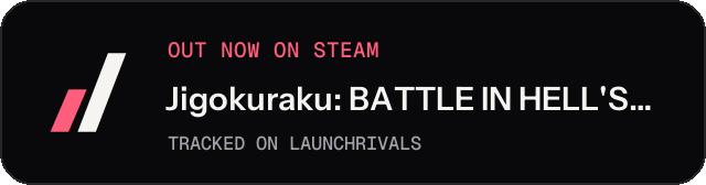 Dark launch badge for Jigokuraku: BATTLE IN HELL'S PARADISE