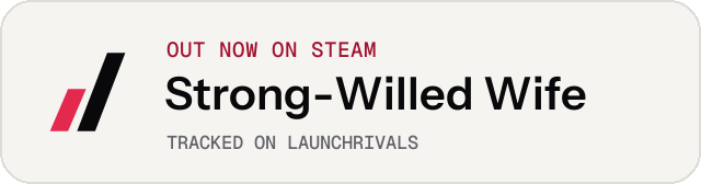 Light launch badge for Strong-Willed Wife