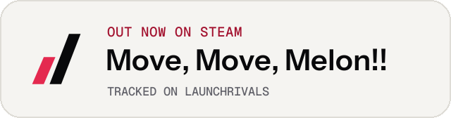 Light launch badge for Move, Move, Melon!!