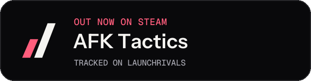 Dark launch badge for AFK Tactics