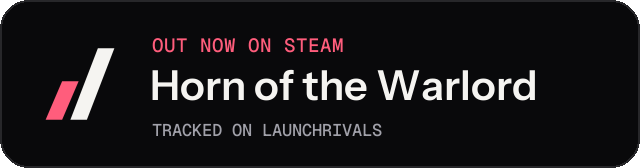 Dark launch badge for Horn of the Warlord