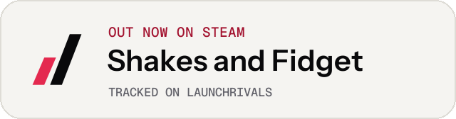 Light launch badge for Shakes and Fidget