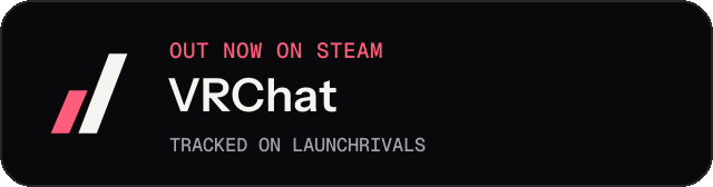 Dark launch badge for VRChat