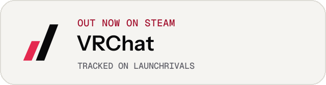 Light launch badge for VRChat