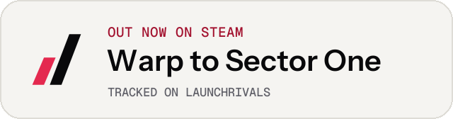 Light launch badge for Warp to Sector One
