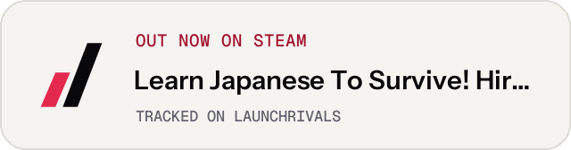 Light launch badge for Learn Japanese To Survive! Hiragana Battle