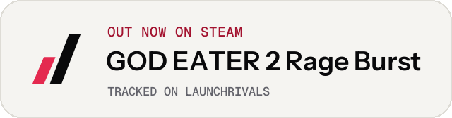 Light launch badge for GOD EATER 2 Rage Burst