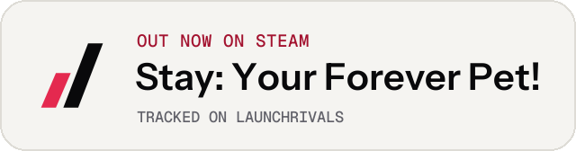 Light launch badge for Stay: Your Forever Pet!