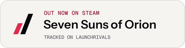 Light launch badge for Seven Suns of Orion