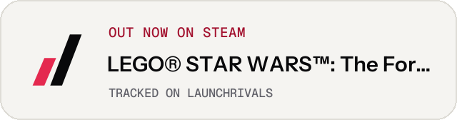 Light launch badge for LEGO® STAR WARS™: The Force Awakens