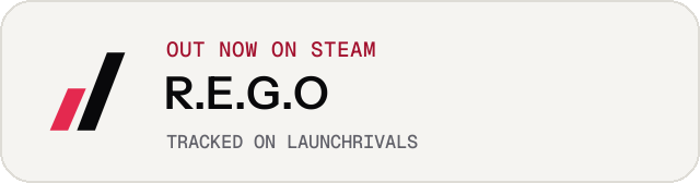 Light launch badge for R.E.G.O