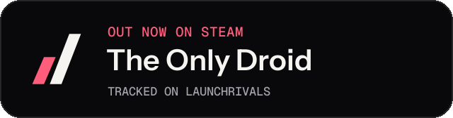 Dark launch badge for The Only Droid
