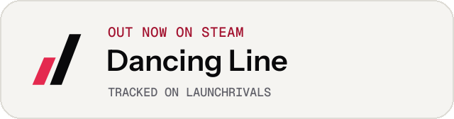 Light launch badge for Dancing Line