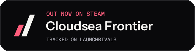 Dark launch badge for Cloudsea Frontier