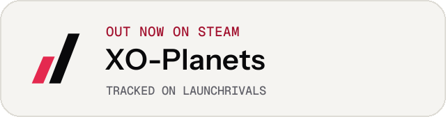 Light launch badge for XO-Planets