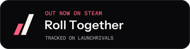Dark launch badge for Roll Together