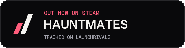 Dark launch badge for HAUNTMATES