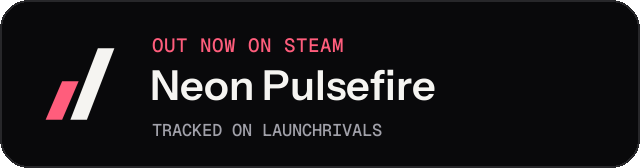 Dark launch badge for Neon Pulsefire
